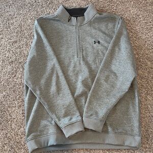Under Armour Men's Gray Zip-Up Sweater
